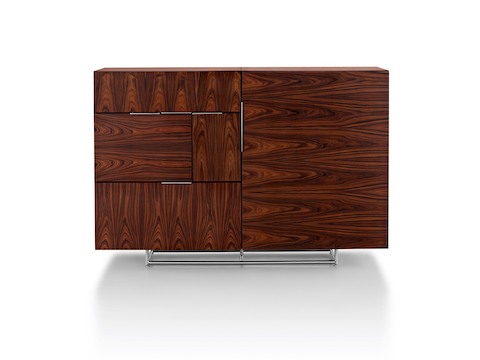 A Domino Storage sideboard consisting of five storage modules. A Domino Storage sideboard consisting of five storage modules.