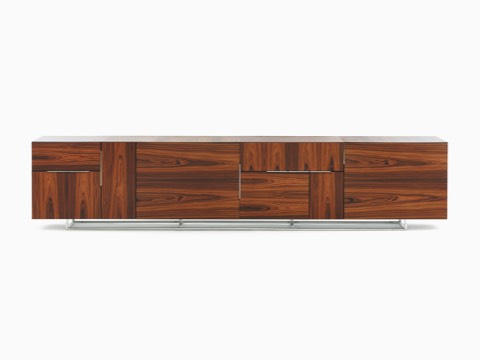 A Domino Storage credenza consisting of eight storage modules. A Domino Storage credenza consisting of eight storage modules.