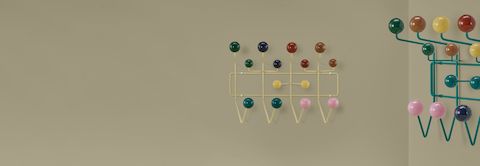 Eames Hang-It-All on sage background. Eames Hang-It-All on sage background.