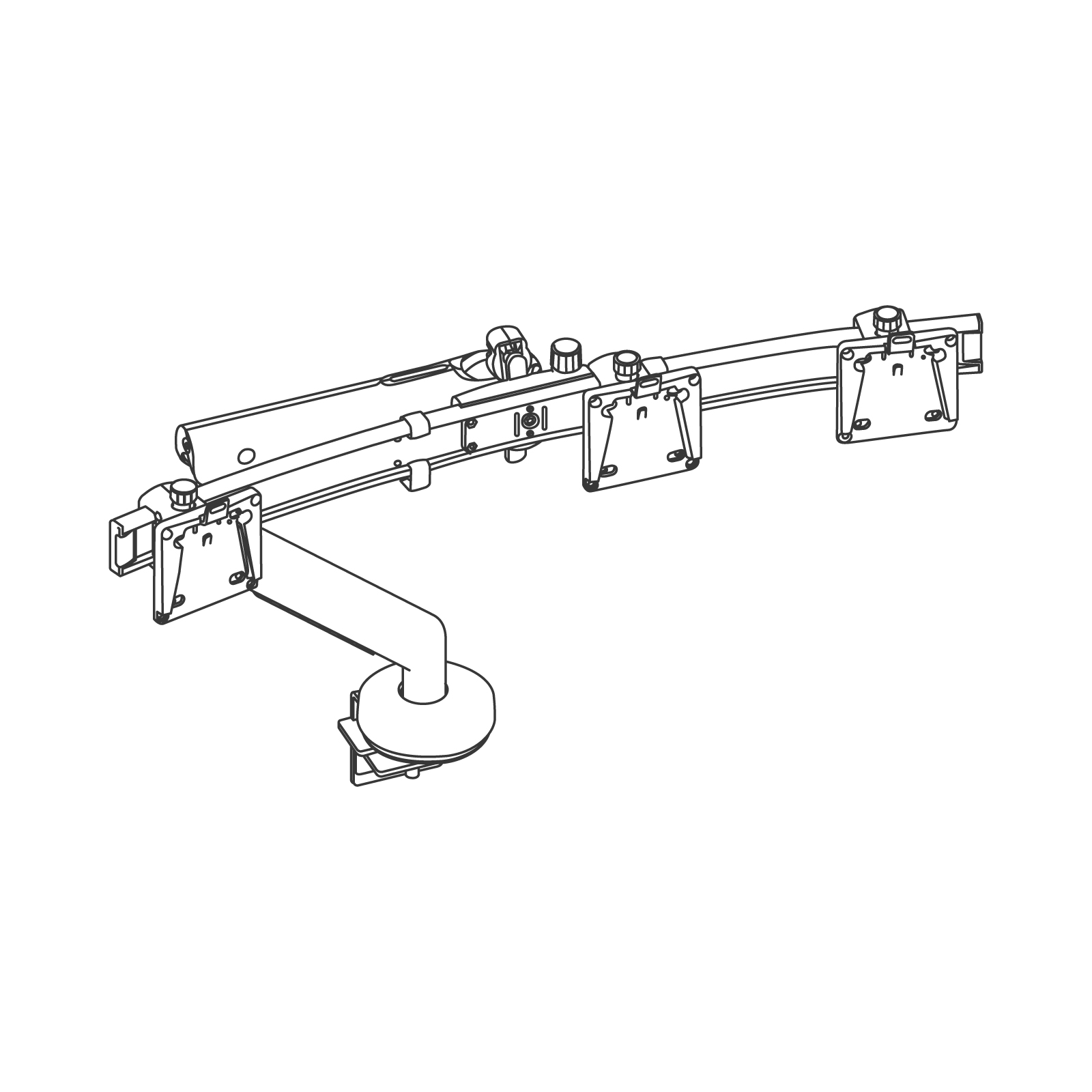 A line drawing - Flo X Triple A line drawing - Flo X Triple