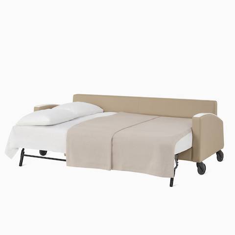 Gemma Double Sleep Sofa in a sleep position. Gemma Double Sleep Sofa in a sleep position.