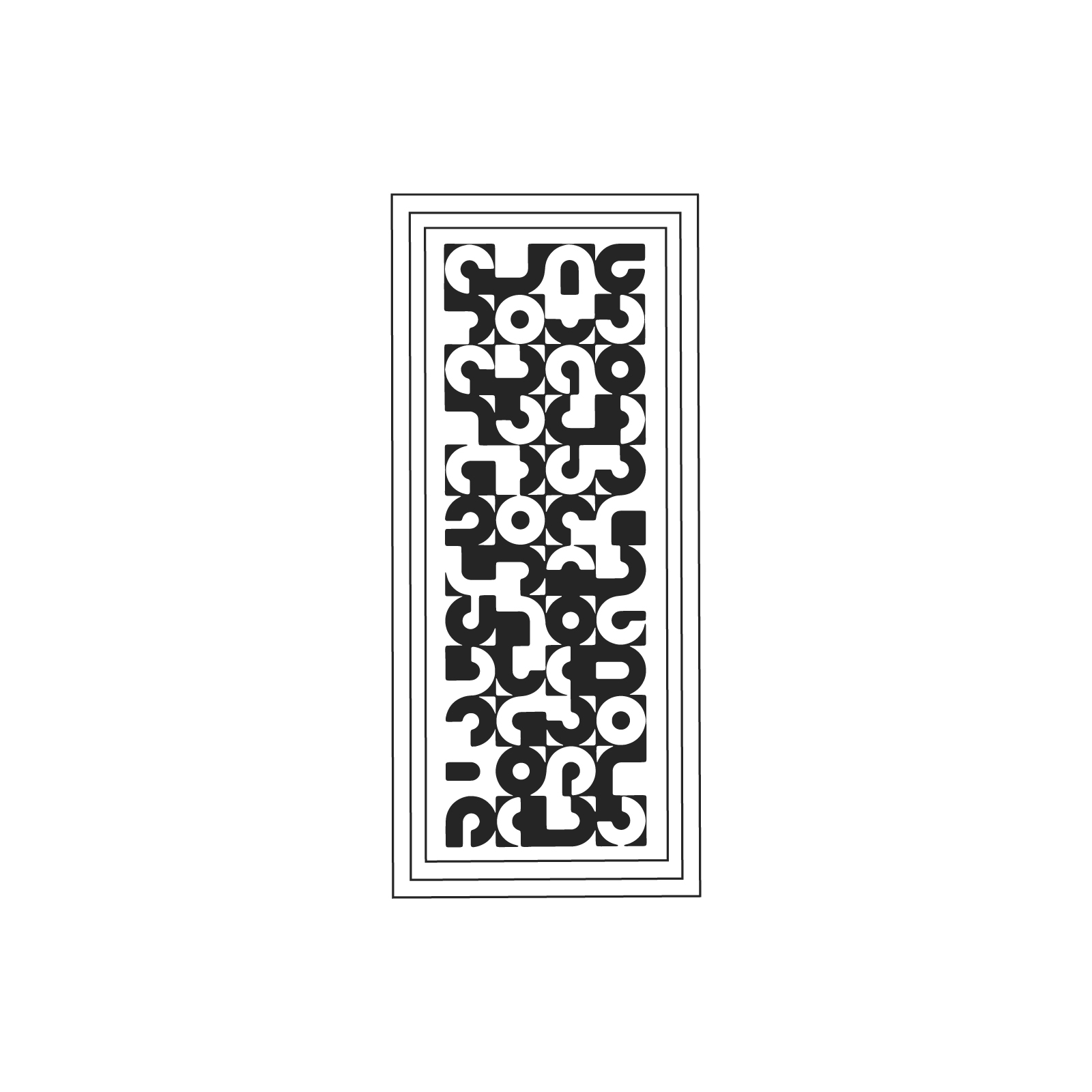 A line drawing - Girard Environmental Enrichment Poster–Circle Sections A line drawing - Girard Environmental Enrichment Poster–Circle Sections