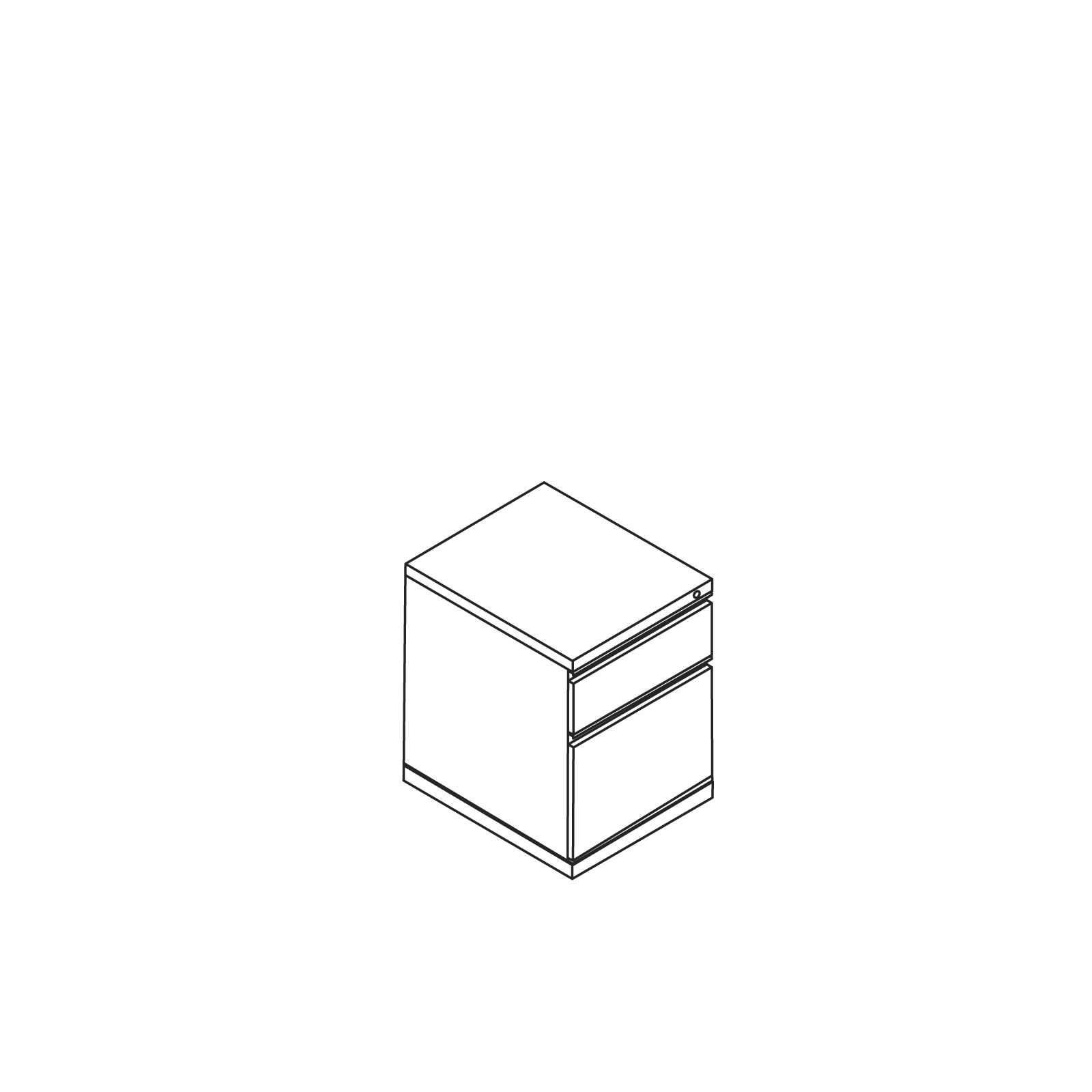 A line drawing - Meridian Pedestal–Mobile A line drawing - Meridian Pedestal–Mobile