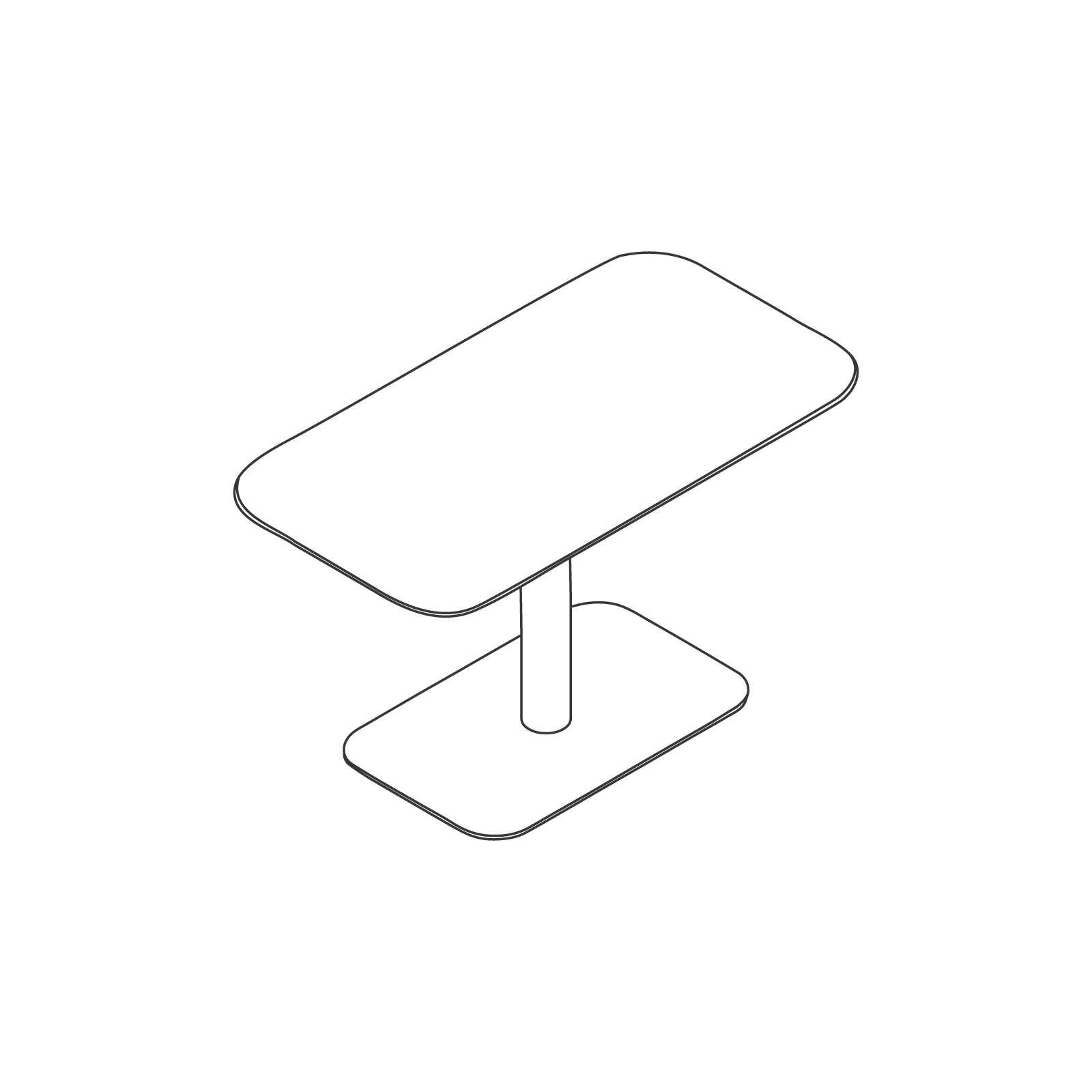 A line drawing - Hue Table A line drawing - Hue Table