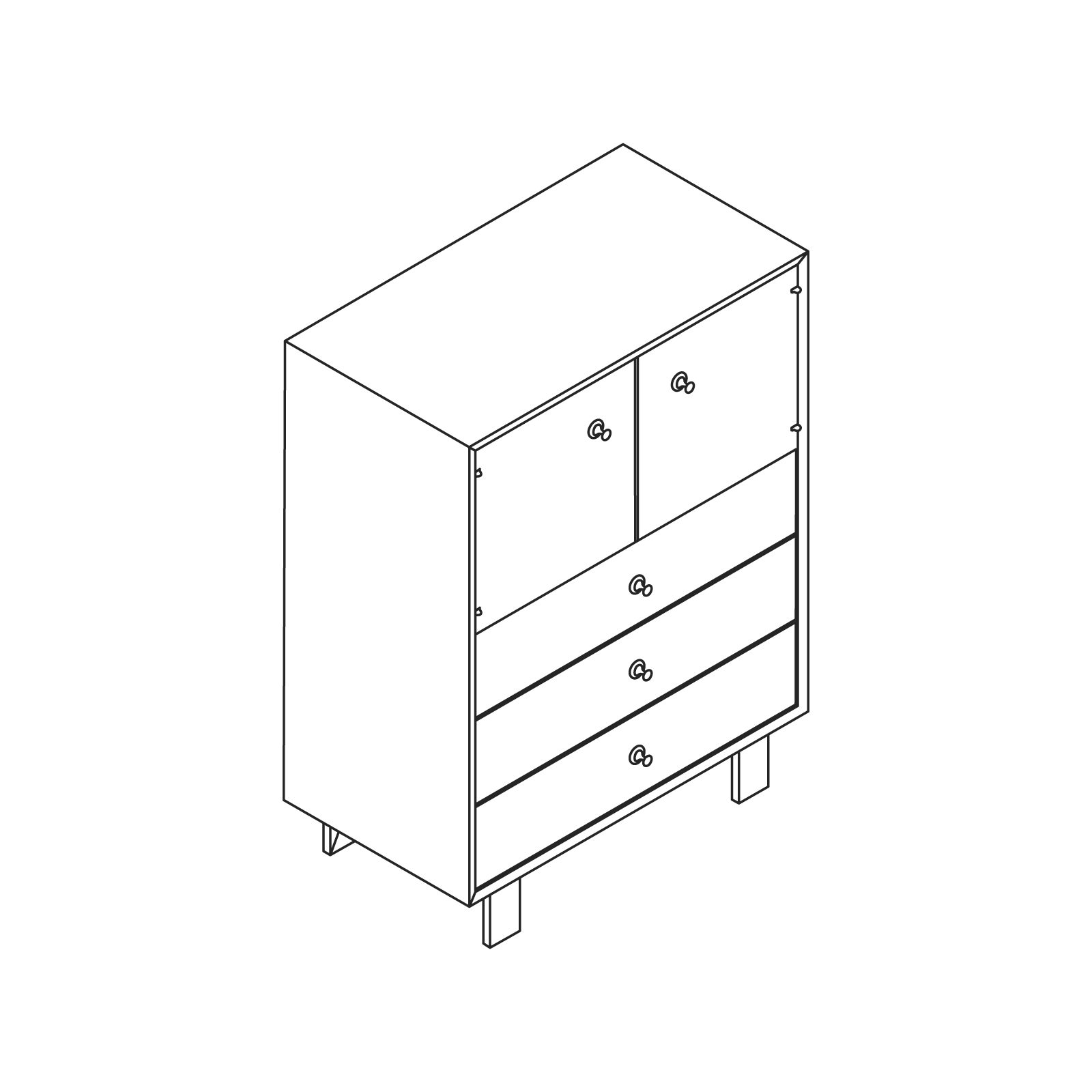 A line drawing - Nelson Basic Console A line drawing - Nelson Basic Console