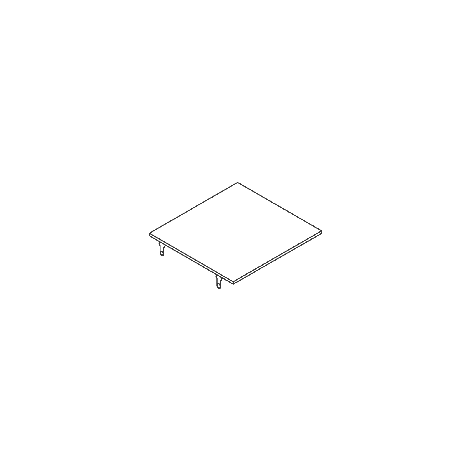 A line drawing - Nemschoff Easton Multiple Seating–Spanner Table A line drawing - Nemschoff Easton Multiple Seating–Spanner Table