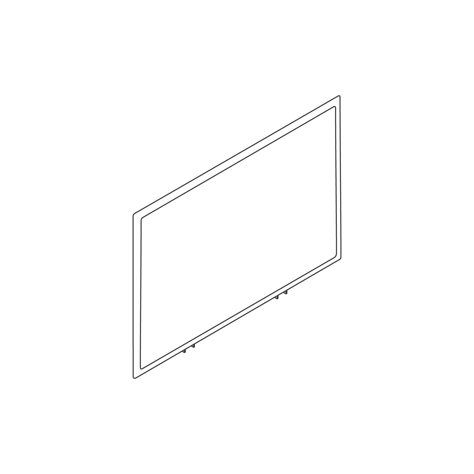 A line drawing - Nemschoff Palisade Privacy Screen–Easy Access Multiple Seating–2 Position A line drawing - Nemschoff Palisade Privacy Screen–Easy Access Multiple Seating–2 Position