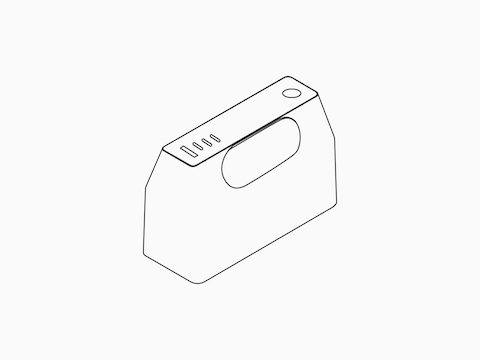 A line drawing - OE1 Power Pack A line drawing - OE1 Power Pack