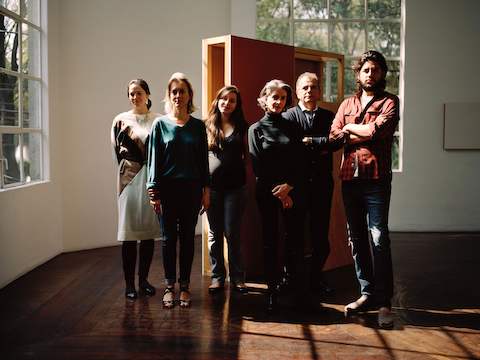 Owners and directors Patricia Ortiz Monasterio and Jaime Riestra with their team at Galería OMR. Owners and directors Patricia Ortiz Monasterio and Jaime Riestra with their team at Galería OMR.