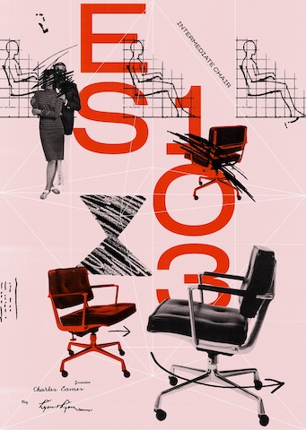 Eames Intermediate Chair, 1968 Eames Intermediate Chair, 1968