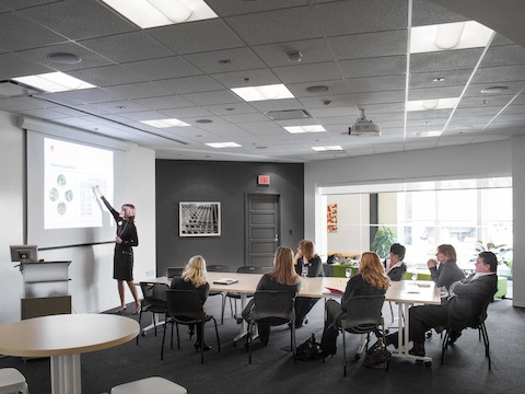 Designed to support the presentation of content, this enclosed Forum has clear points of focus for everyone in the room. Designed to support the presentation of content, this enclosed Forum has clear points of focus for everyone in the room.